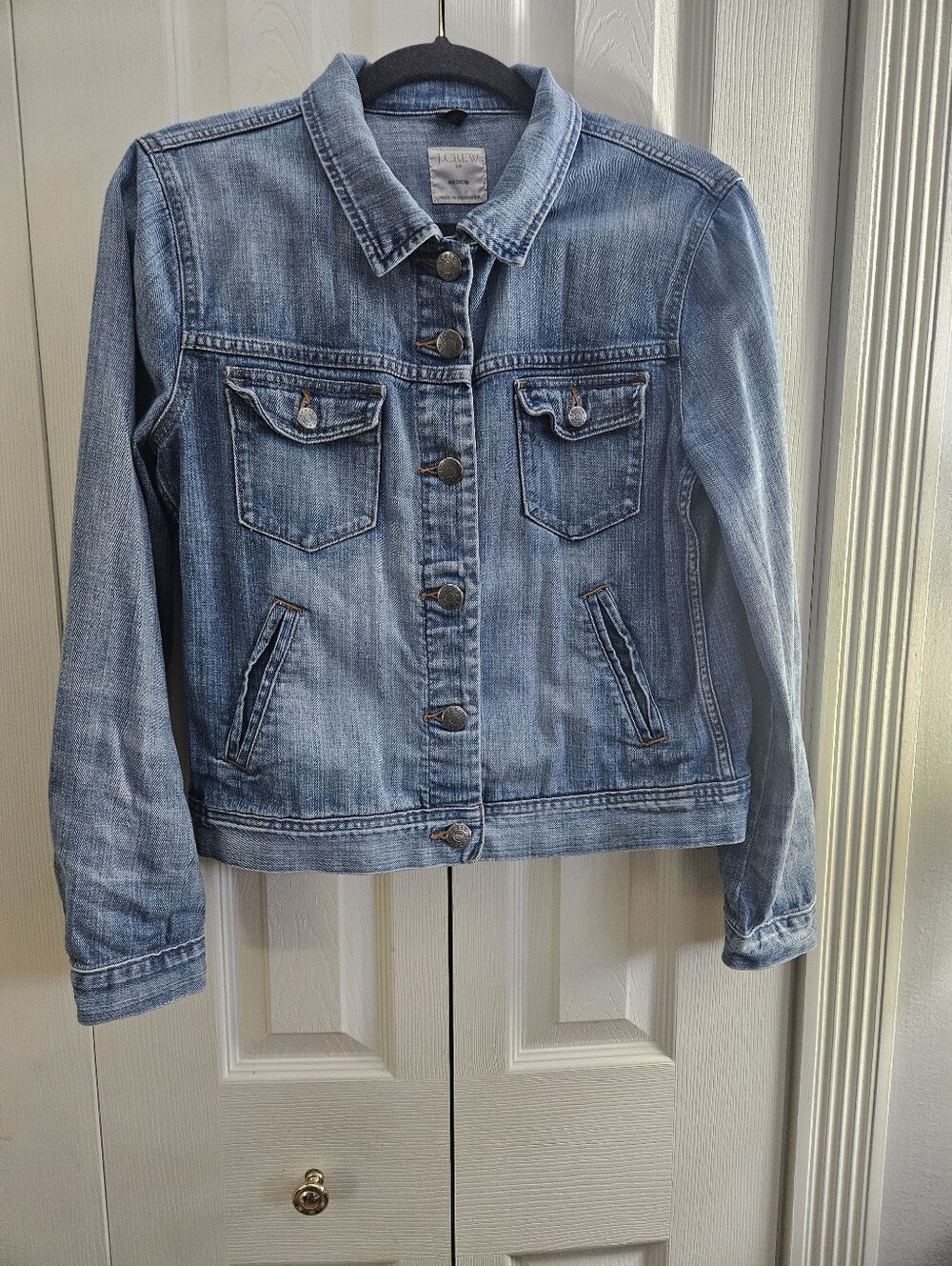 J. Crew Denim Jacket Size M